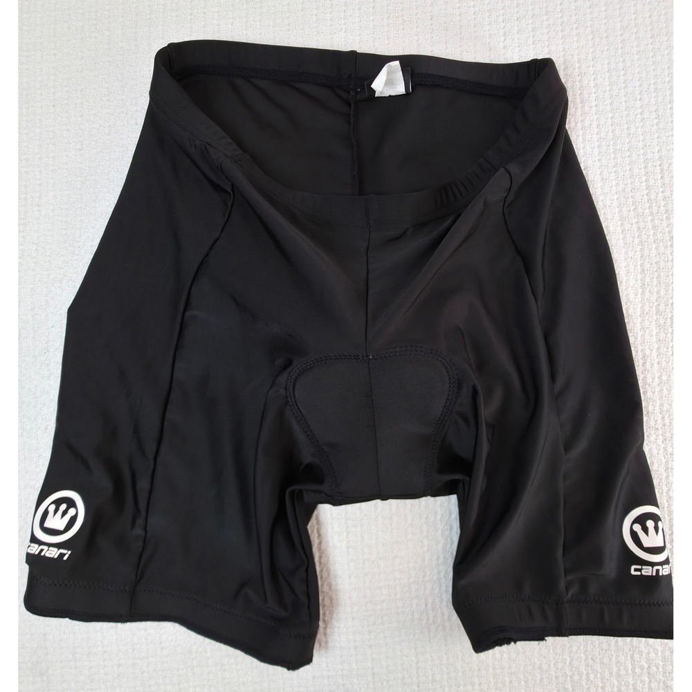 Canari Cycling Shorts Medium Black Padded Bike Gear Excellent